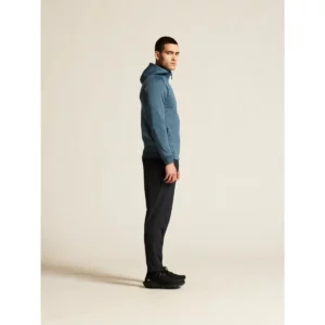 Chaqueta hombre CRAFT ADV UNIFY FZ HOOD 1909132, Real, con modelo, vista lateral de cuerpo entero