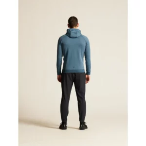Chaqueta hombre CRAFT ADV UNIFY FZ HOOD 1909132, Real, con modelo, vista posterior de cuerpo entero