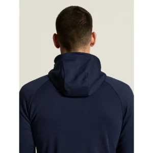 Chaqueta hombre CRAFT ADV UNIFY FZ HOOD 1909132, Navy, con modelo, detalle posterior de capucha