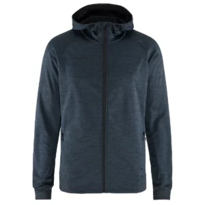 Chaqueta hombre CRAFT ADV UNIFY FZ HOOD 1909132, Blaze melange, vista frontal