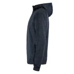Chaqueta hombre CRAFT ADV UNIFY FZ HOOD 1909132, Blaze melange, lateral izquierdo