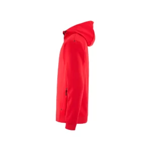 Chaqueta hombre CRAFT ADV UNIFY FZ HOOD 1909132, Bright red, lateral izquierdo