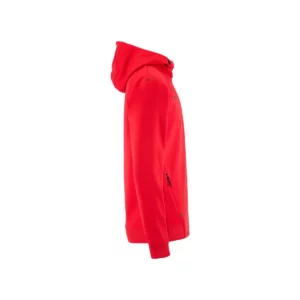 Chaqueta hombre CRAFT ADV UNIFY FZ HOOD 1909132, Bright red, lateral derecho