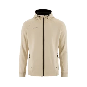 Chaqueta hombre CRAFT ADV UNIFY FZ HOOD 1909132, Hay, vista frontal