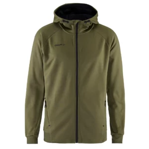 Chaqueta hombre CRAFT ADV UNIFY FZ HOOD 1909132, Woods, vista frontal