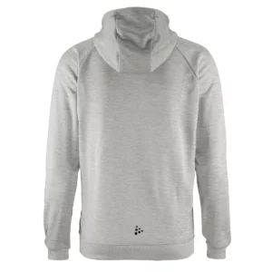 Chaqueta hombre CRAFT ADV UNIFY FZ HOOD 1909132, Grey melange, vista posterior