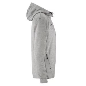 Chaqueta hombre CRAFT ADV UNIFY FZ HOOD 1909132, Grey melange, lateral derecho