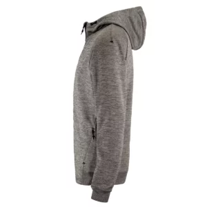 Chaqueta hombre CRAFT ADV UNIFY FZ HOOD 1909132, Dark grey melange, lateral izquierdo
