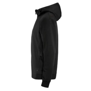 Chaqueta hombre CRAFT ADV UNIFY FZ HOOD 1909132, Negro, lateral izquierdo