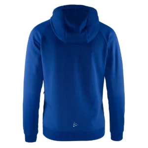 Chaqueta mujer CRAFT ADV UNIFY FZ HOOD 1909133, Club cobolt, vista posterior