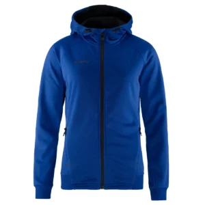 Chaqueta mujer CRAFT ADV UNIFY FZ HOOD 1909133, Club cobolt, vista frontal