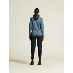 Chaqueta mujer CRAFT ADV UNIFY FZ HOOD 1909133, Real, con modelo, vista posterior de cuerpo entero
