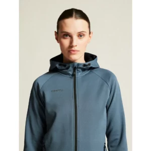 Chaqueta mujer CRAFT ADV UNIFY FZ HOOD 1909133, Real, con modelo, vista frontal