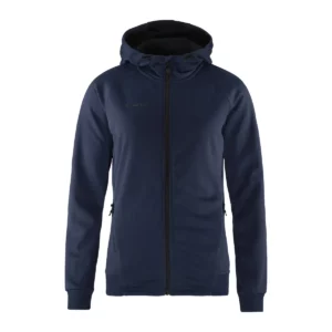 Chaqueta mujer CRAFT ADV UNIFY FZ HOOD 1909133, Navy, vista frontal