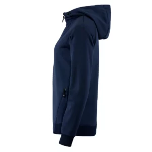Chaqueta mujer CRAFT ADV UNIFY FZ HOOD 1909133, Navy, lateral izquierdo