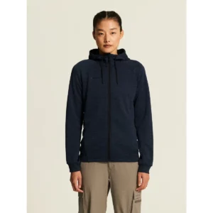 Chaqueta mujer CRAFT ADV UNIFY FZ HOOD 1909133, Blaze melange, con modelo, vista frontal