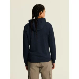 Chaqueta mujer CRAFT ADV UNIFY FZ HOOD 1909133, Blaze melange, con modelo, vista posterior