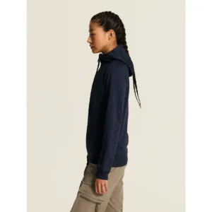 Chaqueta mujer CRAFT ADV UNIFY FZ HOOD 1909133, Blaze melange, con modelo, vista lateral