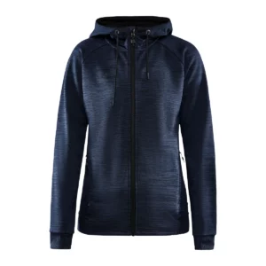 Chaqueta mujer CRAFT ADV UNIFY FZ HOOD 1909133, Blaze melange, vista frontal