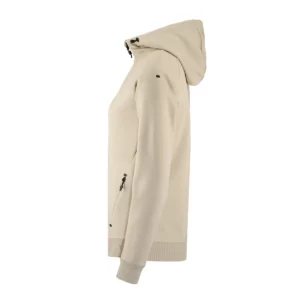 Chaqueta mujer CRAFT ADV UNIFY FZ HOOD 1909133, Hay, lateral izquierdo