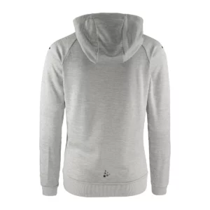Chaqueta mujer CRAFT ADV UNIFY FZ HOOD 1909133, Grey melange, vista posterior