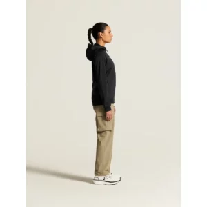 Chaqueta mujer CRAFT ADV UNIFY FZ HOOD 1909133, Negro, con modelo, vista lateral de cuerpo entero