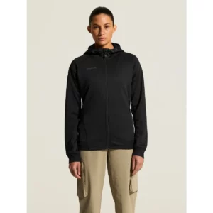 Chaqueta mujer CRAFT ADV UNIFY FZ HOOD 1909133, Negro, con modelo, vista frontal