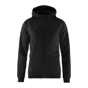 Chaqueta mujer CRAFT ADV UNIFY FZ HOOD 1909133, Negro, vista frontal