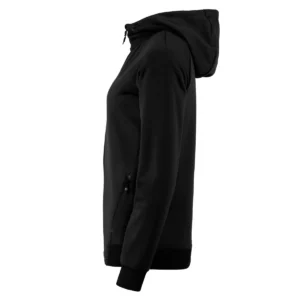 Chaqueta mujer CRAFT ADV UNIFY FZ HOOD 1909133, Negro, lateral izquierdo