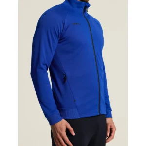 Chaqueta hombre CRAFT ADV UNIFY JACKET 1909134, Club cobolt, con modelo, detalle frontal