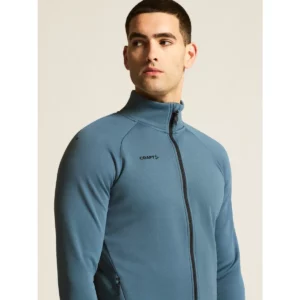 Chaqueta hombre CRAFT ADV UNIFY JACKET 1909134, Real, con modelo, detalle de cuello y hombro
