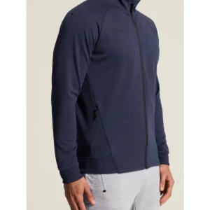 Chaqueta hombre CRAFT ADV UNIFY JACKET 1909134, Navy, con modelo, detalle frontal