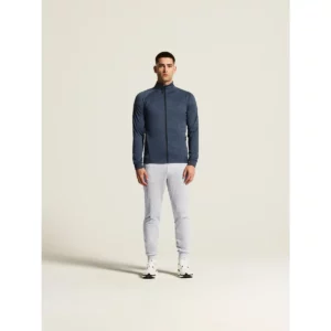 Chaqueta hombre CRAFT ADV UNIFY JACKET 1909134, Blaze melange, con modelo, vista frontal de cuerpo entero