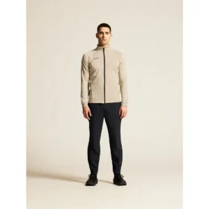 Chaqueta hombre CRAFT ADV UNIFY JACKET 1909134, Hay, con modelo, vista frontal de cuerpo entero