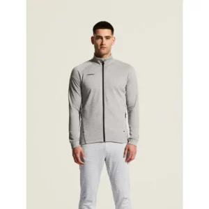 Chaqueta hombre CRAFT ADV UNIFY JACKET 1909134, Grey melange, con modelo, vista frontal