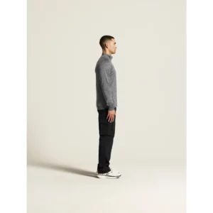 Chaqueta hombre CRAFT ADV UNIFY JACKET 1909134, Dark grey melange, con modelo, vista lateral de cuerpo entero