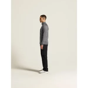 Chaqueta hombre CRAFT ADV UNIFY JACKET 1909134, Dark grey melange, con modelo, vista lateral de cuerpo entero
