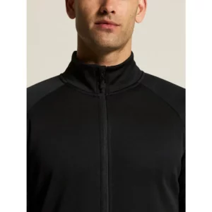 Chaqueta hombre CRAFT ADV UNIFY JACKET 1909134, Negro, con modelo, detalle de cuello y pecho