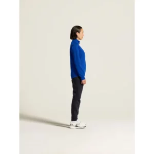 Chaqueta mujer CRAFT ADV UNIFY JACKET 1909135, Club cobolt, con modelo, vista lateral de cuerpo entero