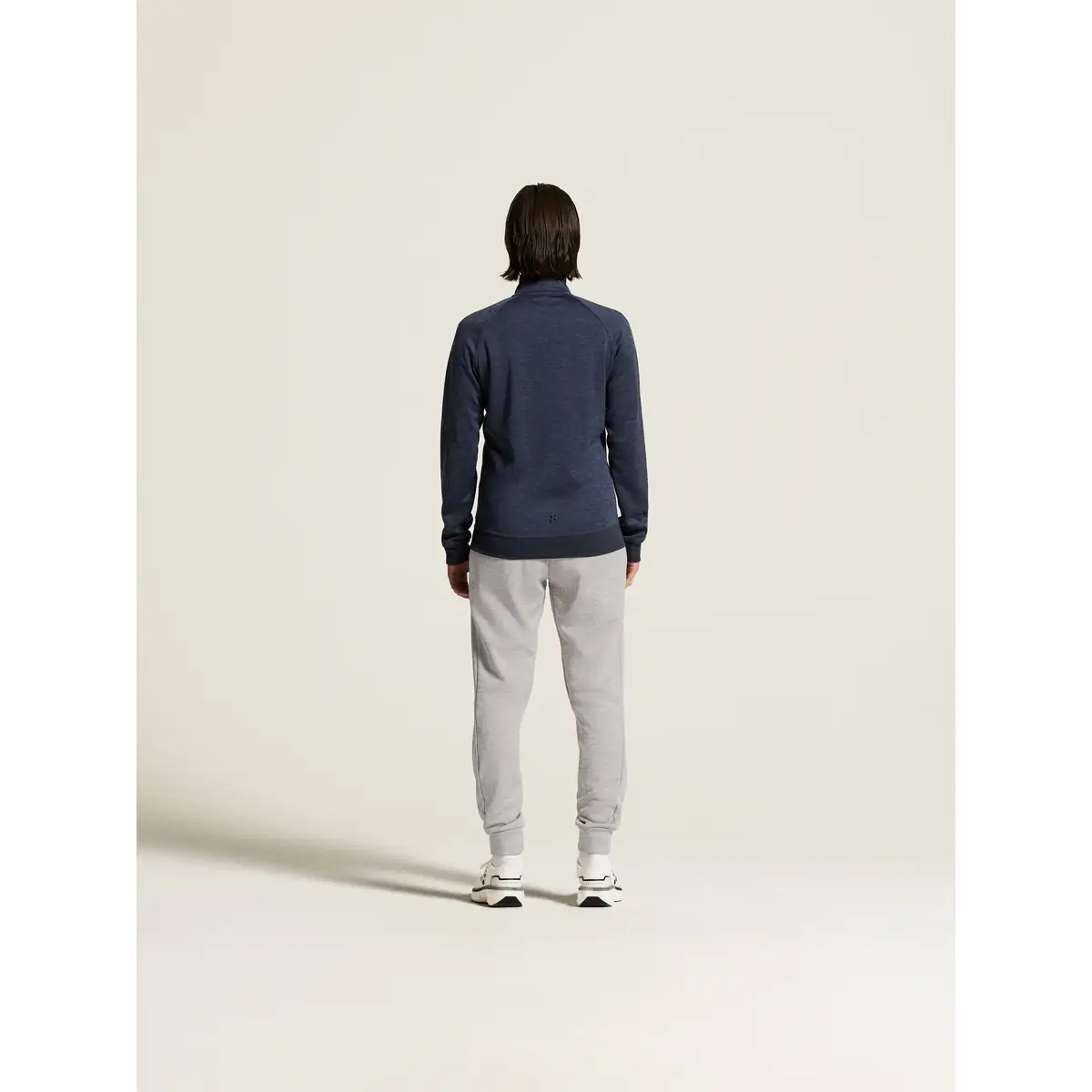 Chaqueta mujer CRAFT ADV UNIFY JACKET 1909135 36 Chaqueta mujer CRAFT ADV UNIFY JACKET 1909135, Blaze melange, con modelo, vista posterior de cuerpo entero