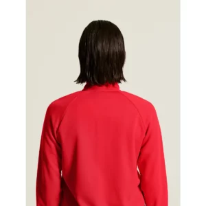 Chaqueta mujer CRAFT ADV UNIFY JACKET 1909135, Bright red, con modelo, vista posterior