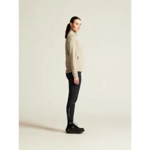 Chaqueta mujer CRAFT ADV UNIFY JACKET 1909135, Hay, con modelo, vista lateral de cuerpo entero
