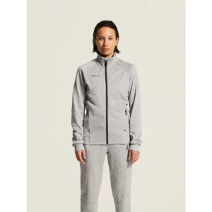 Chaqueta mujer CRAFT ADV UNIFY JACKET 1909135, Grey melange, con modelo, vista frontal