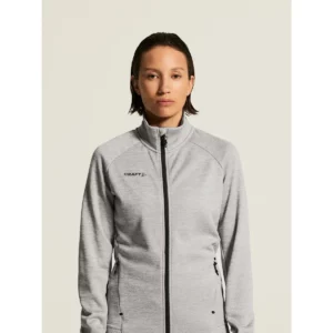 Chaqueta mujer CRAFT ADV UNIFY JACKET 1909135, Grey melange, con modelo, vista frontal