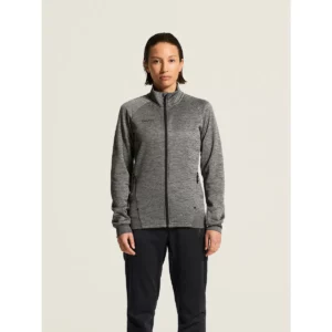 Chaqueta mujer CRAFT ADV UNIFY JACKET 1909135, Dark grey melange, con modelo, vista frontal
