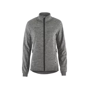 Chaqueta mujer CRAFT ADV UNIFY JACKET 1909135, Dark grey melange, vista frontal