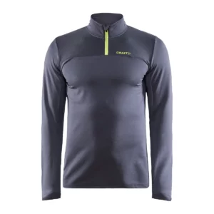 Polar hombre CRAFT CORE GAIN MIDLAYER 1909496, Asphalt, vista frontal