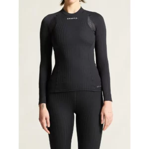 Camiseta interior mujer CRAFT ACTIVE EXTREME X LS 1909673, con modelo, vista frontal