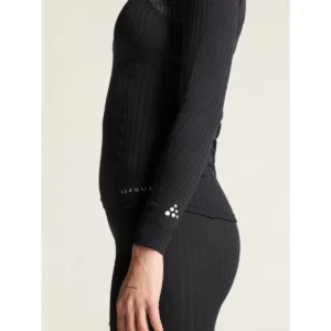 Camiseta interior mujer CRAFT ACTIVE EXTREME X LS 1909673, con modelo, detalle del puño