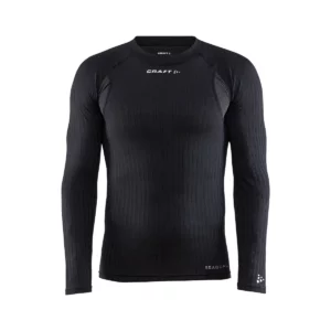 Camiseta interior hombre CRAFT ACTIVE EXTREME X LS 1909679, Negro, vista frontal